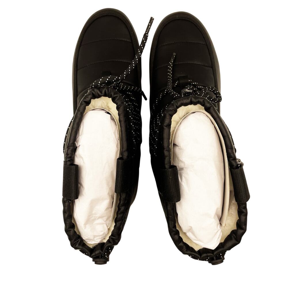 J/Slides Womens Nylon Will Boots Size 8 Black Outdoor Winter & Snow NIB - Picture 9 of 11